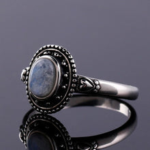 Load image into Gallery viewer, Moonstone engagement ring
