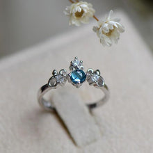Load image into Gallery viewer, Aquamarine gemstone ring
