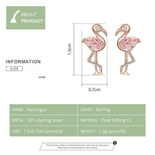 Load image into Gallery viewer, Flamingos earrings
