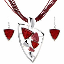 Load image into Gallery viewer, Gem Jewelry sets Red Trendystrike
