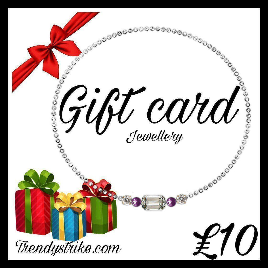 Gift Card jewellery shop
