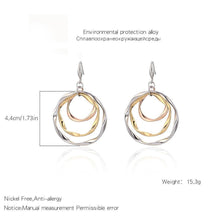 Load image into Gallery viewer, Multi circle earrings
