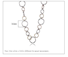 Load image into Gallery viewer, Multi circle necklace
