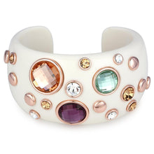 Load image into Gallery viewer, Rainbow cuff bracelet
