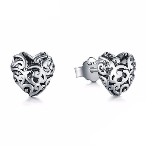 Vintage heart earrings Trendystrike